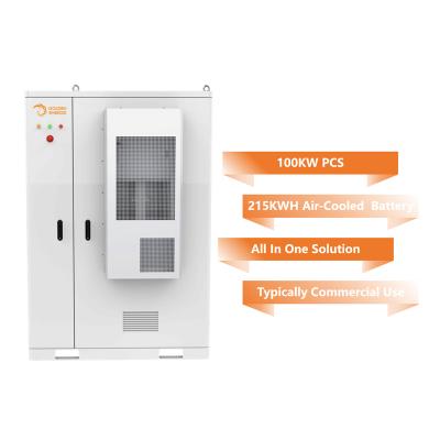 commercial battery storage 200kWh